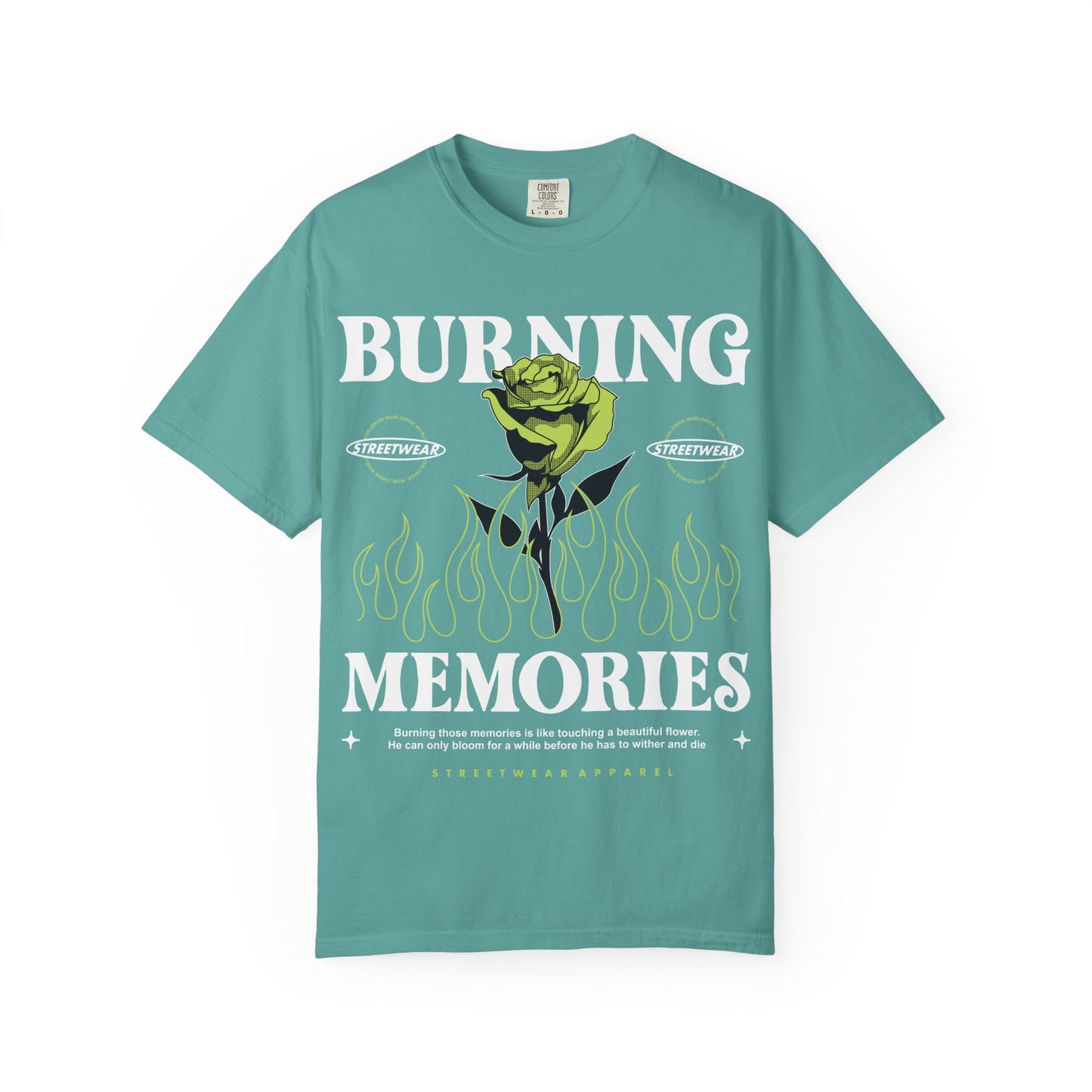 Burning memories Unisex Garment-Dyed T-shirt