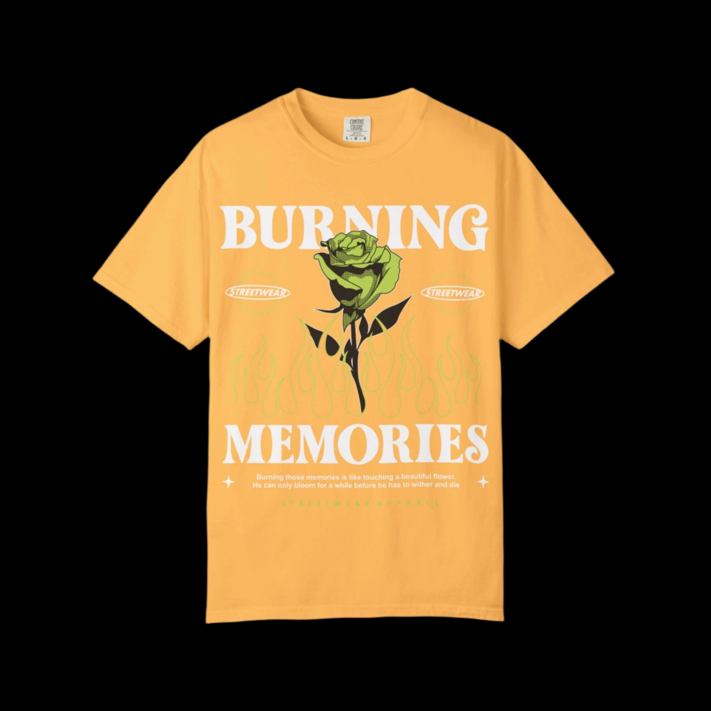 Burning memories Unisex Garment-Dyed T-shirt