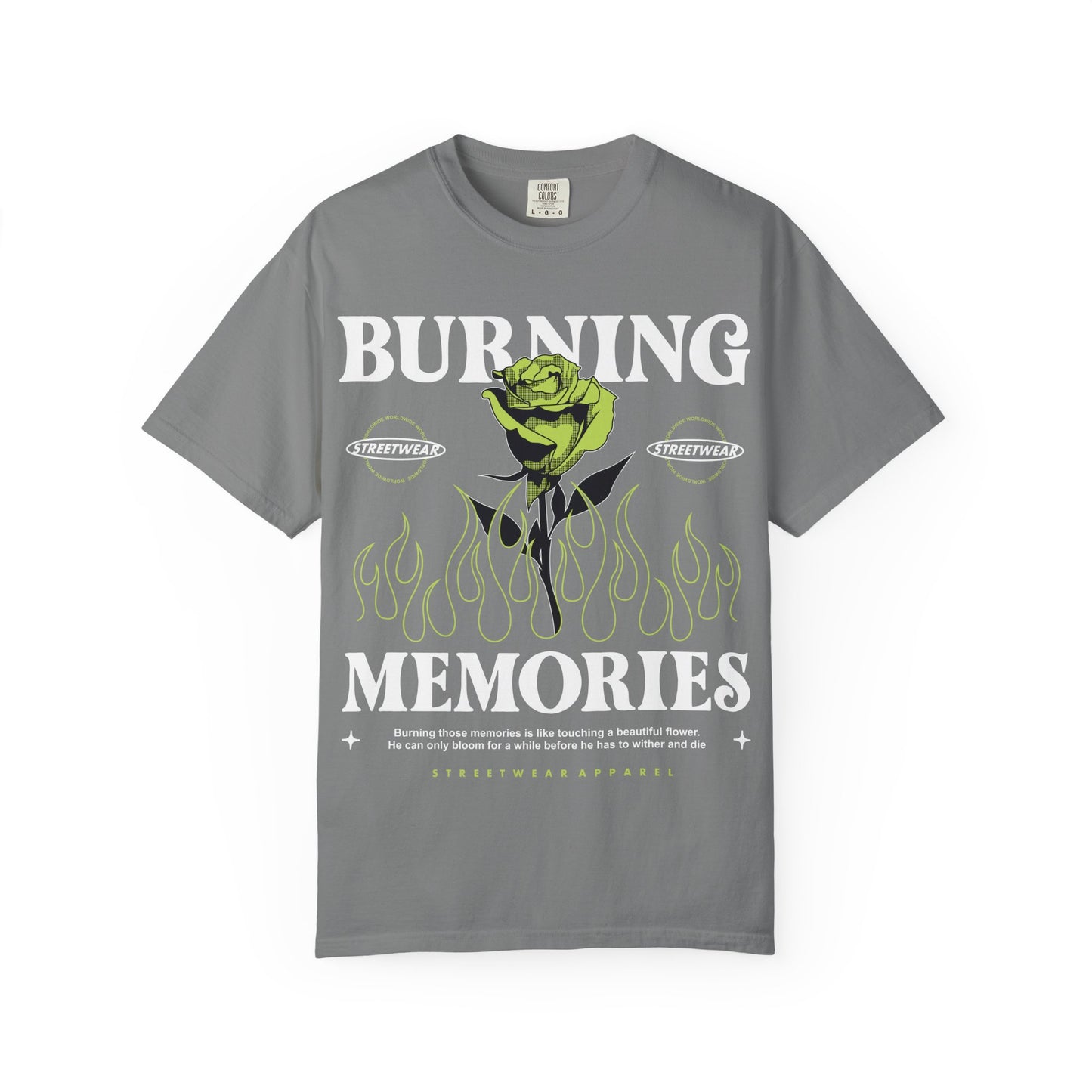 Burning memories Unisex Garment-Dyed T-shirt