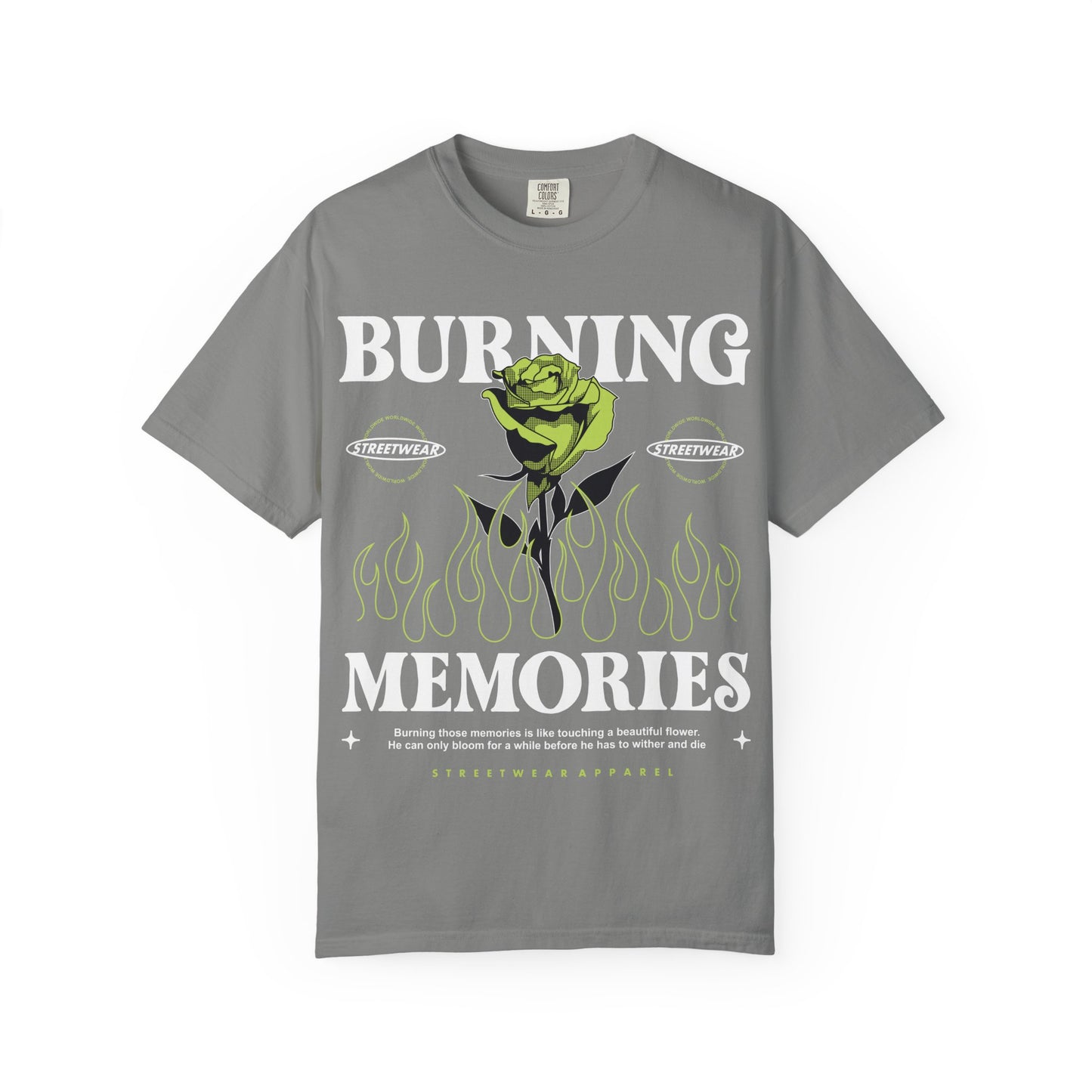 Burning memories Unisex Garment-Dyed T-shirt