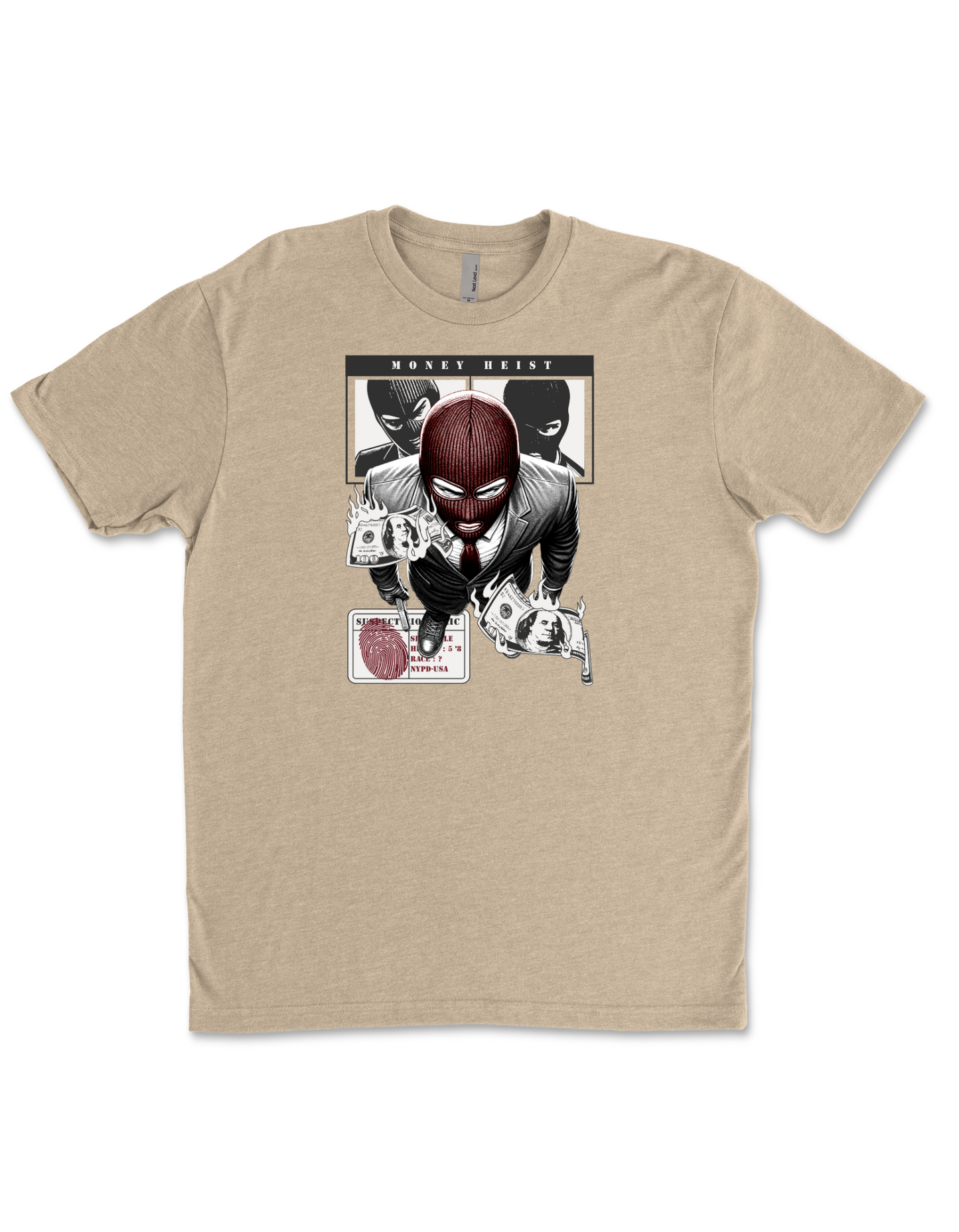 Urban money heist t-shirt