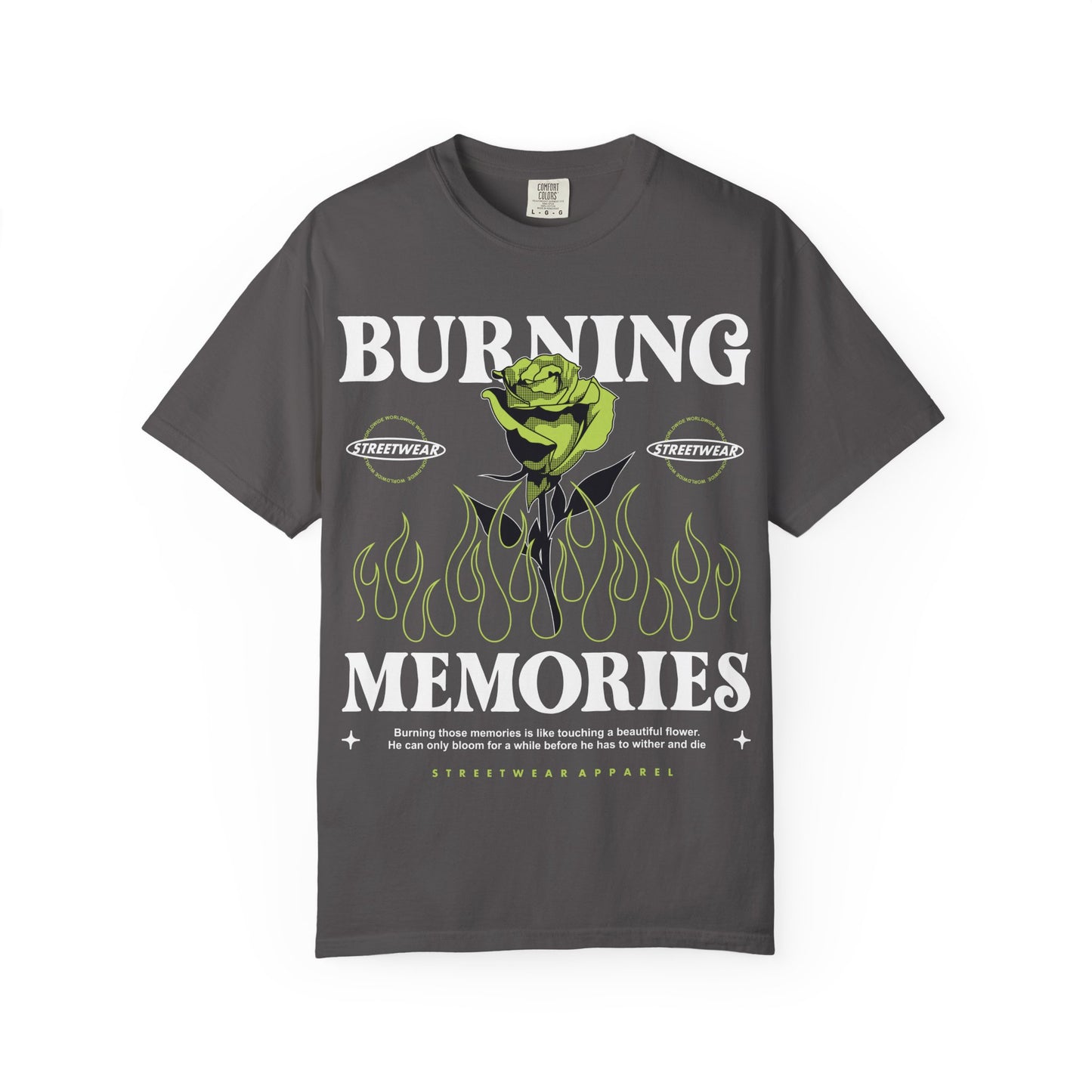 Burning memories Unisex Garment-Dyed T-shirt