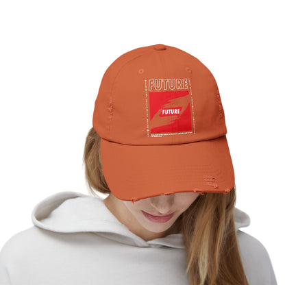 The Future Unisex Distressed Cap