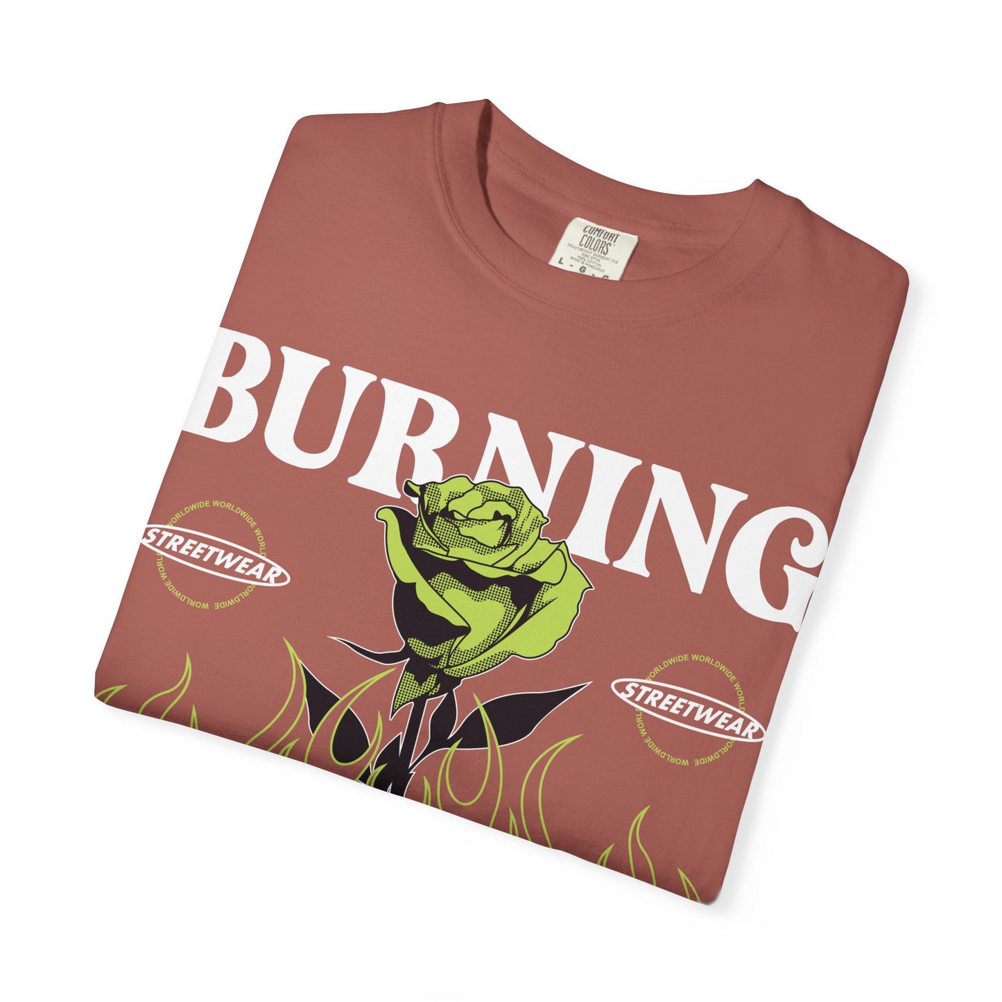 Burning memories Unisex Garment-Dyed T-shirt