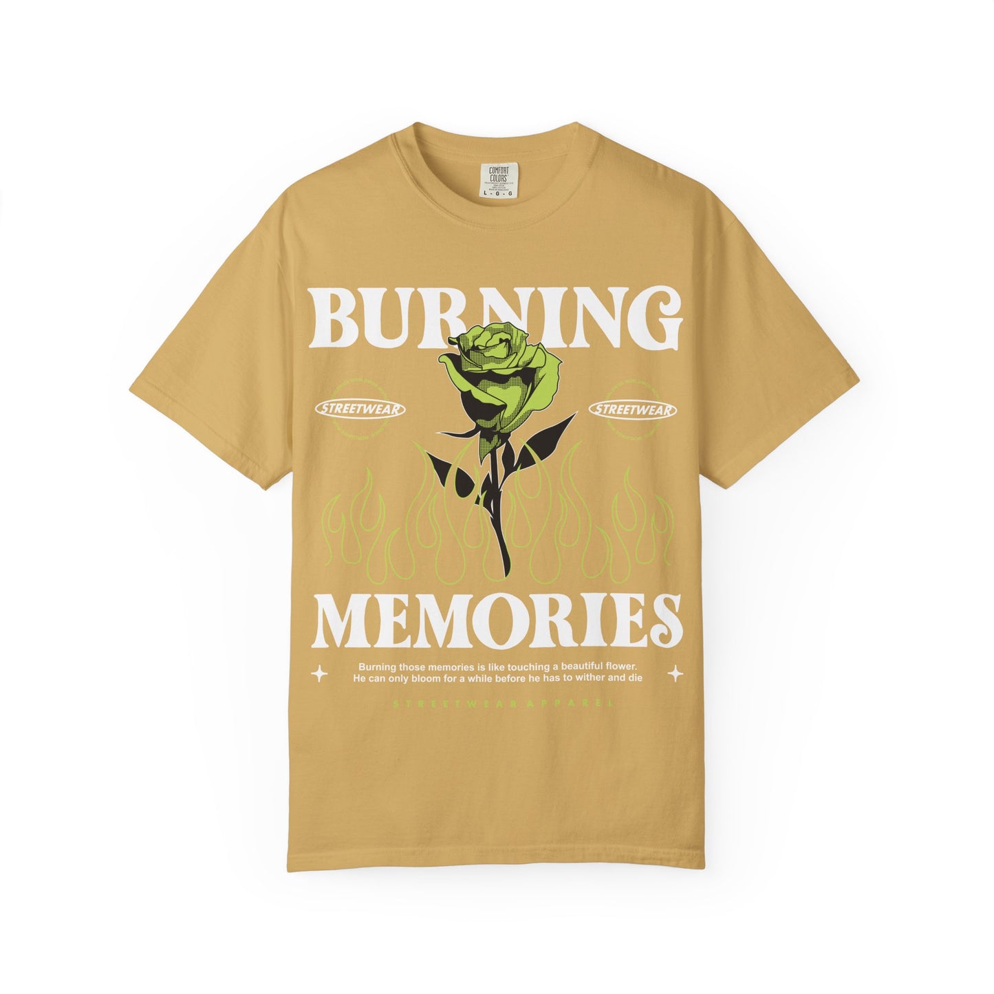Burning memories Unisex Garment-Dyed T-shirt