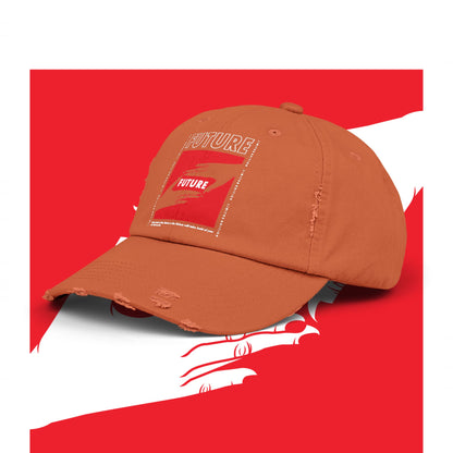 The Future Unisex Distressed Cap