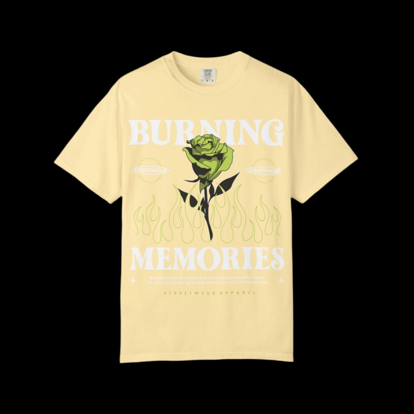 Burning memories Unisex Garment-Dyed T-shirt