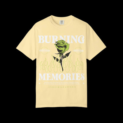 Burning memories Unisex Garment-Dyed T-shirt