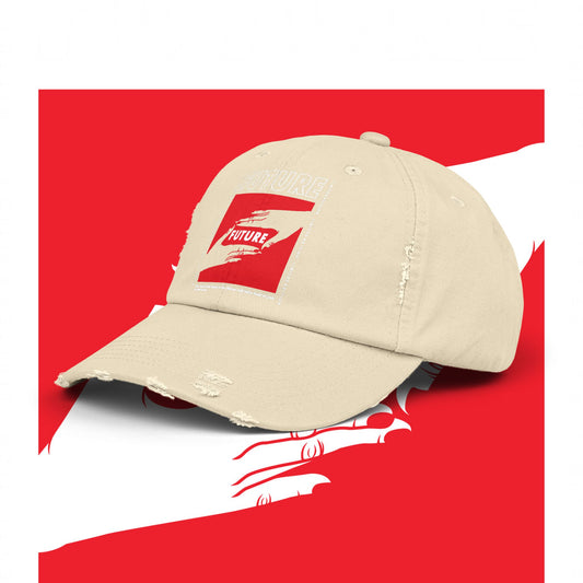 The Future Unisex Distressed Cap