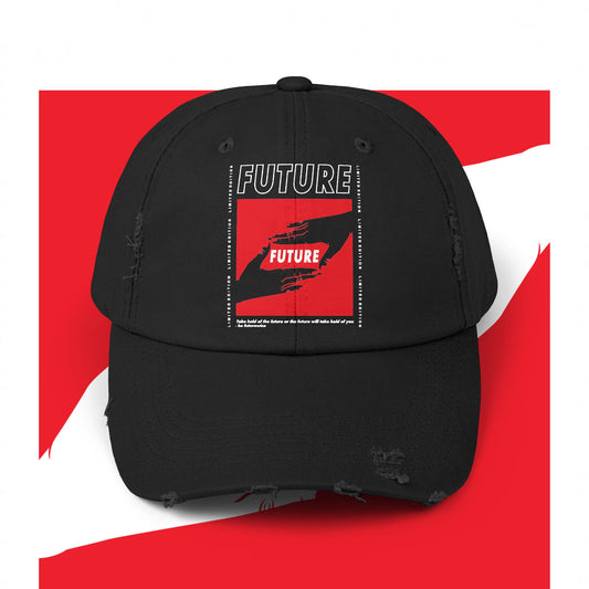 The Future Unisex Distressed Cap