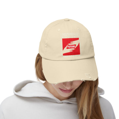 The Future Unisex Distressed Cap