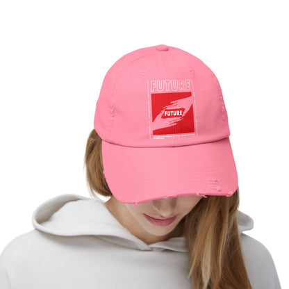 The Future Unisex Distressed Cap