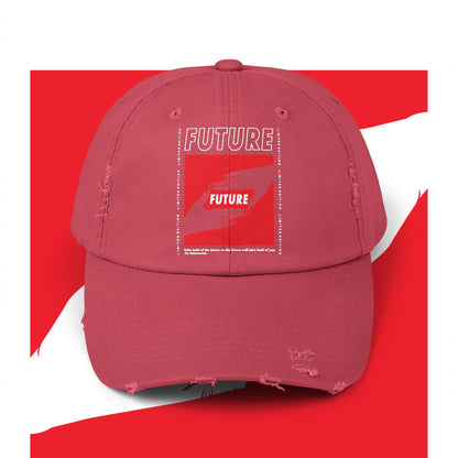 The Future Unisex Distressed Cap