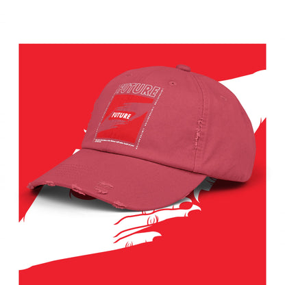 The Future Unisex Distressed Cap