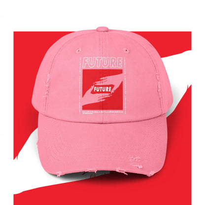 The Future Unisex Distressed Cap